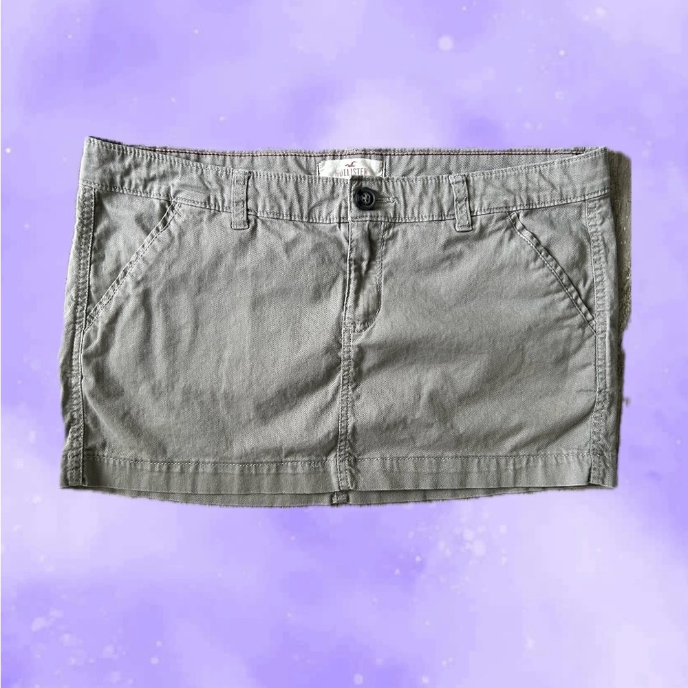 *SOLD!* Hollister Co Y2K Style Cargo Micro Mini Skirt